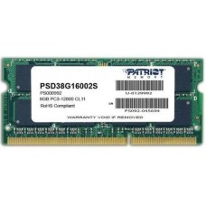8GB DDR3-1600 SODIMM Patriot 1.5V